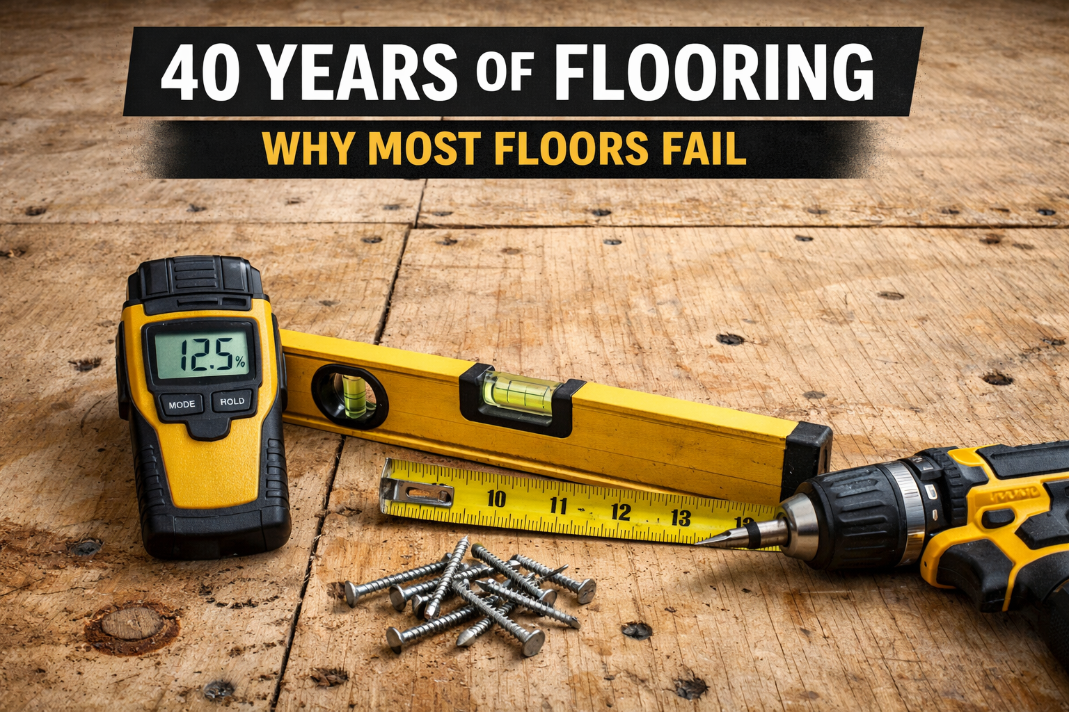 Why Most Floors Fail (And How to Prevent It Before Installation) 40 Years of Field-Tested Flooring Experience